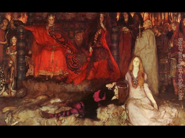 Edwin Austin Abbey paintings for sale - iPaintingsforsale.com